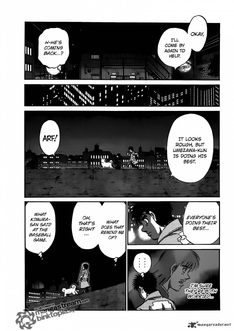 Hajime no Ippo: Fighting Spirit, Chapter 947 image 17